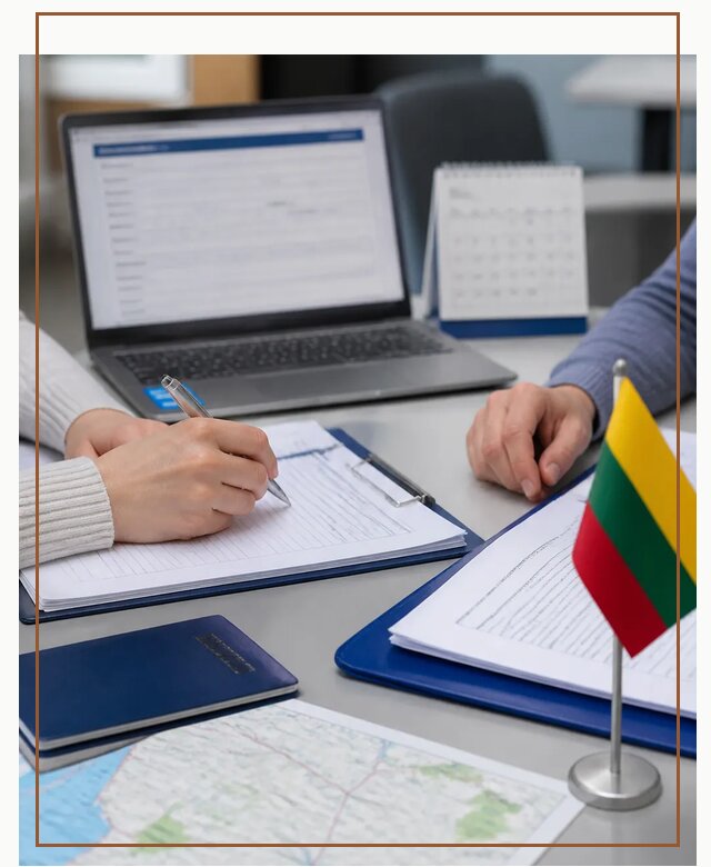 Профессиональное оформление визы в Литву для поездки в Борзе