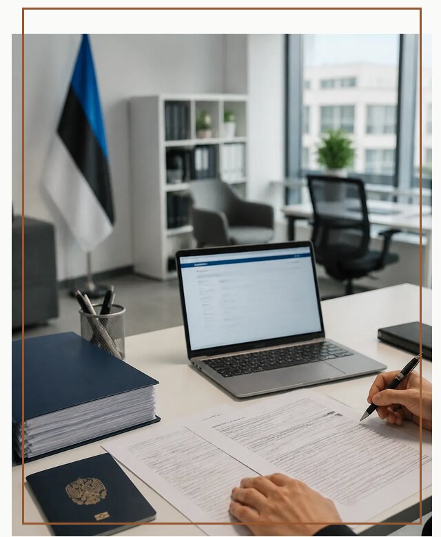 Оформление ВНЖ в Эстонии для переезда и легального проживания в Борзе
