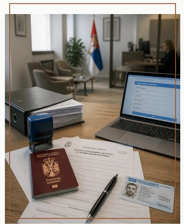 Оформление ПМЖ в Сербии для переезда в Борзе под ключ