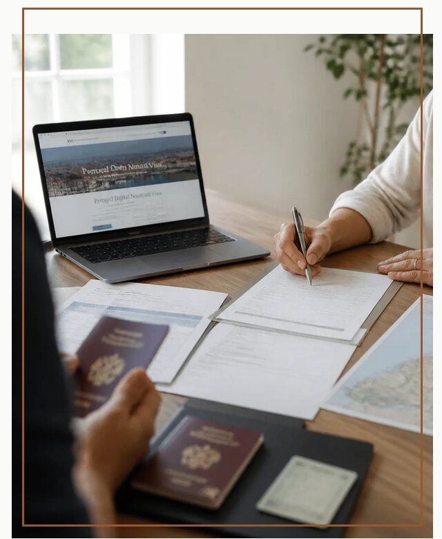 Оформление Digital Nomad и ВНЖ Португалии в Борзе
